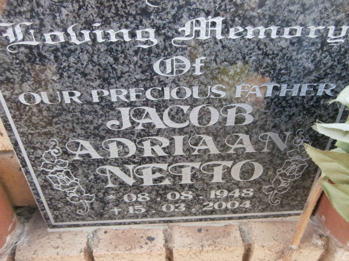NETTO Jacob Adriaan 1948-2004