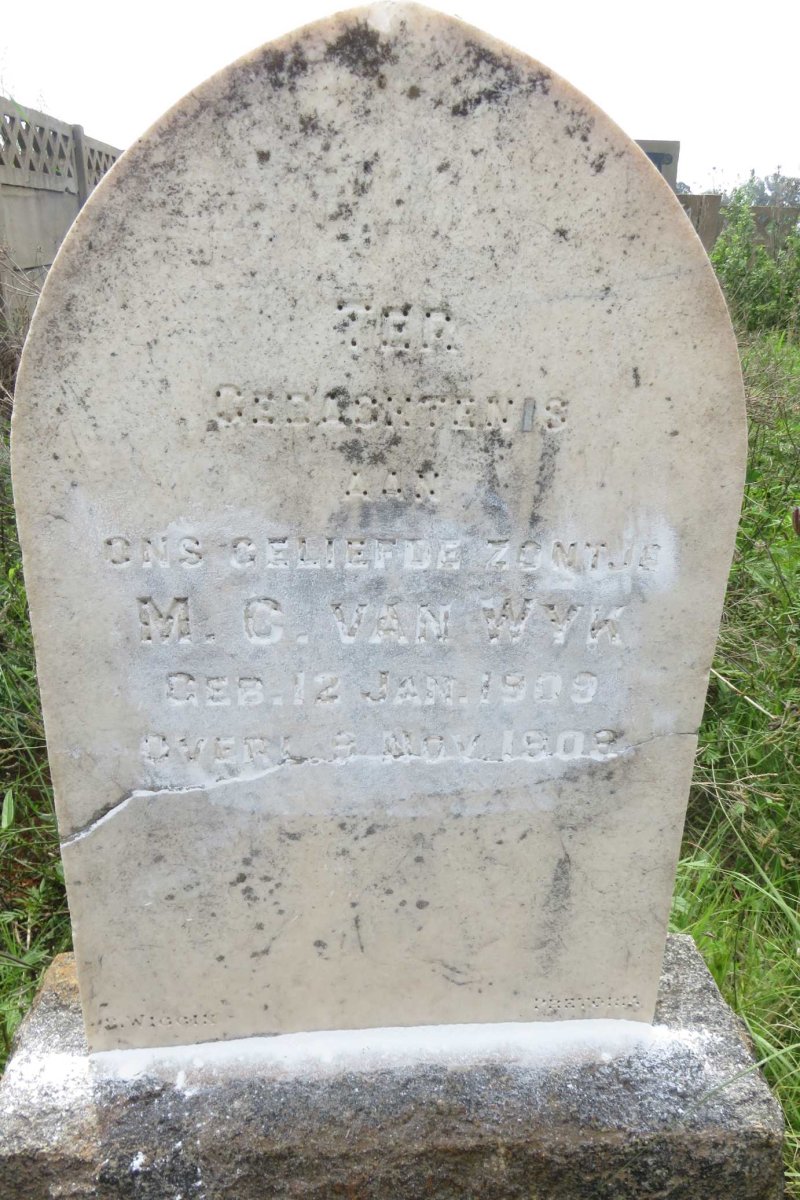 WYK M.C., van 1909-1909