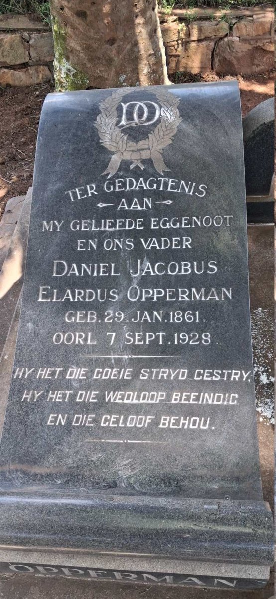 OPPERMAN Daniel Jacobus Elardus 1861-1928 & Louisa Catharina ERASMUS 1865-1947_3