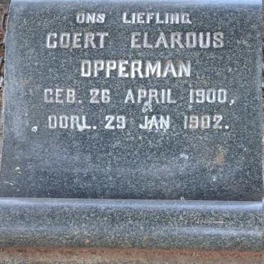 OPPERMAN Coert Elardus 1900-1982