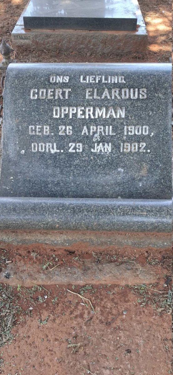 OPPERMAN Coert Elardus 1900-1982