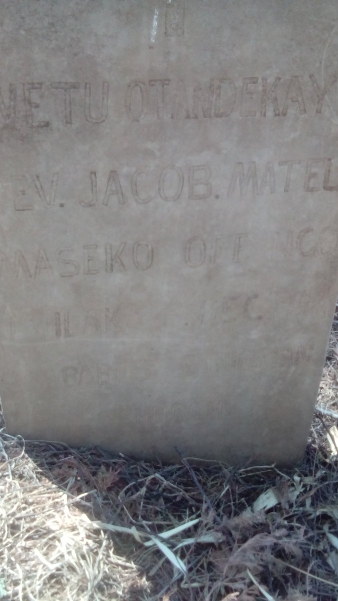 MASEKO Jacob Matel -194?
