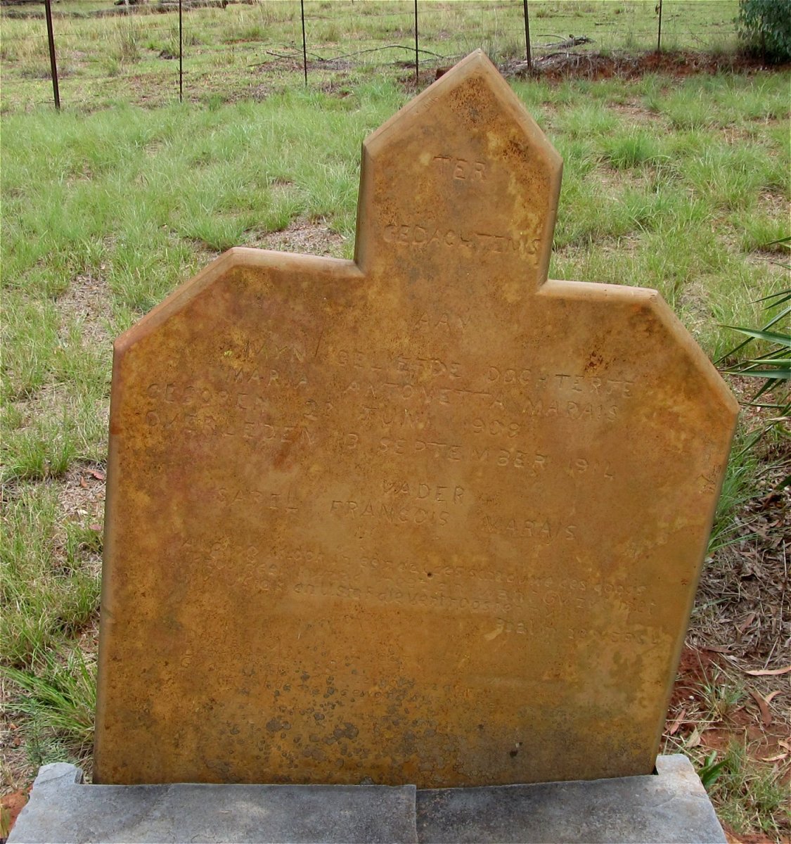 MARAIS Maria Antonetta 1908-1914