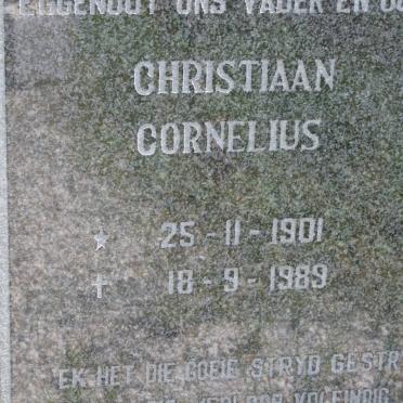 BRONKHORST Christiaan Cornelius 1901-1989