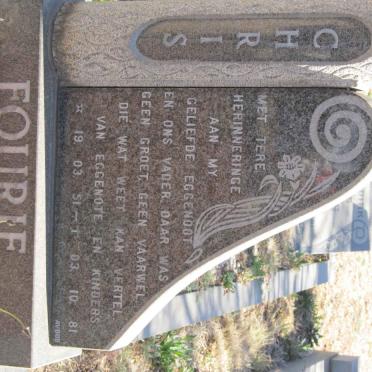 FOURIE Chris 1951-1981