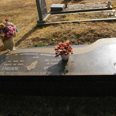 LOTTER Freddie 1918-1986 &amp; Irene 1927-2014