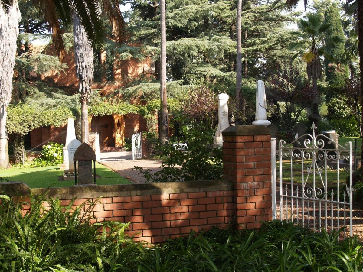 2. View of the St. Saviours Cemetery