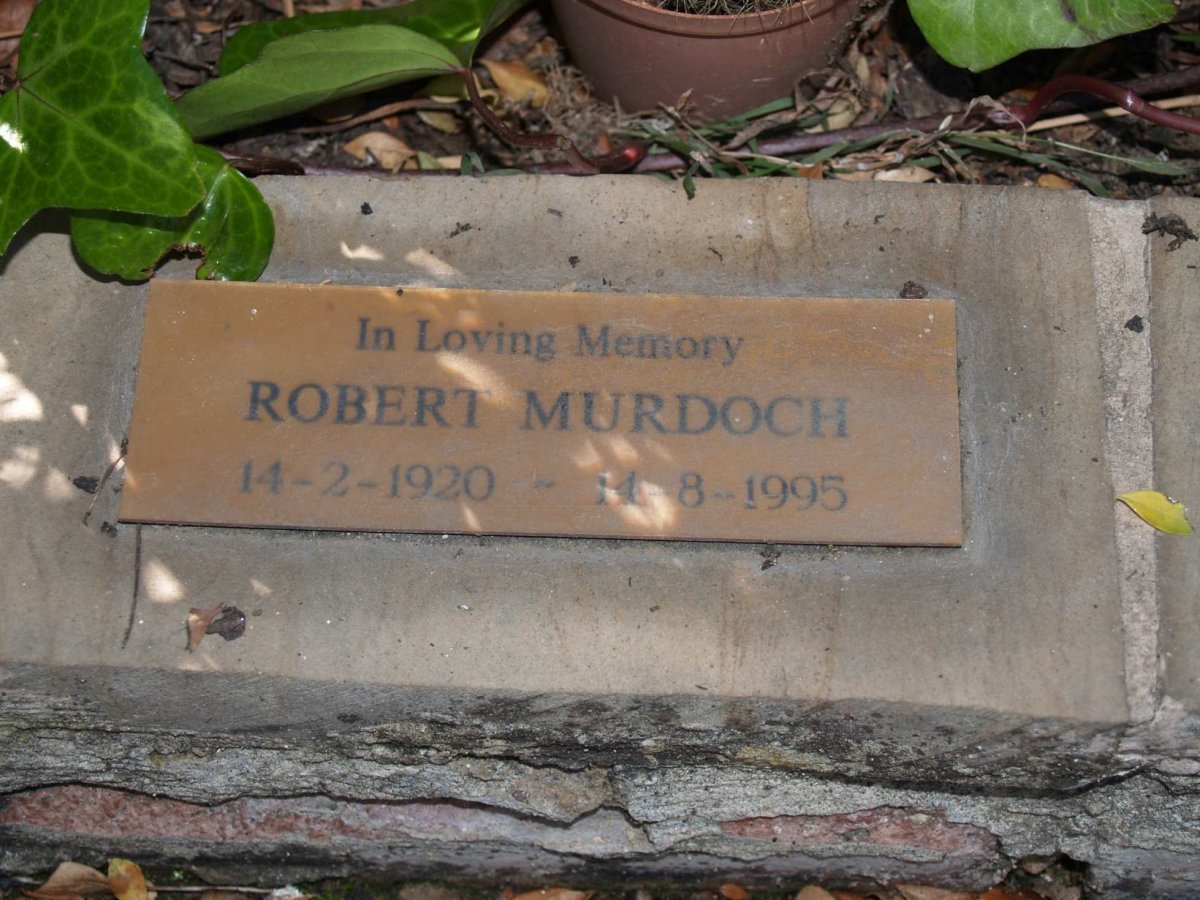 MURDOCH Robert 1920-1995