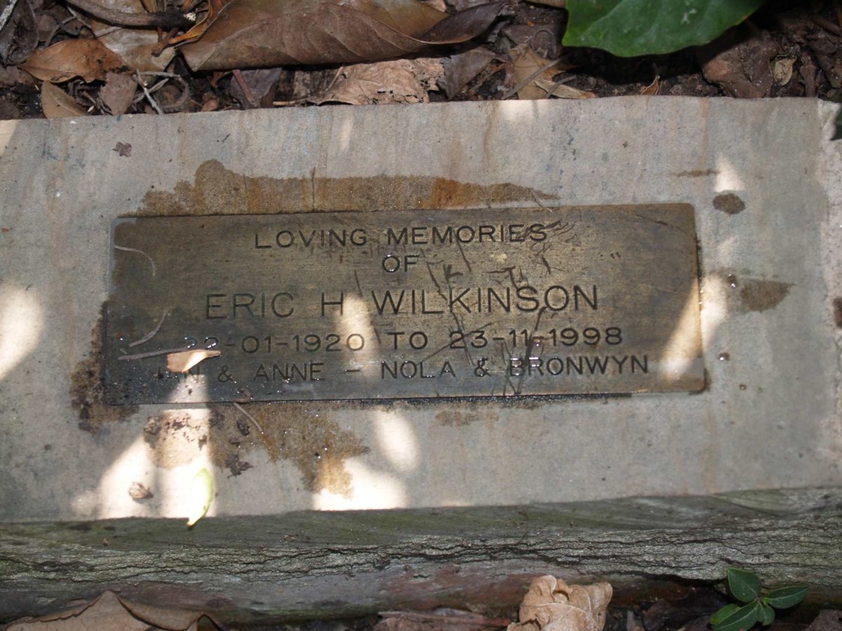 WILKINSON Eric H. 1920-1998
