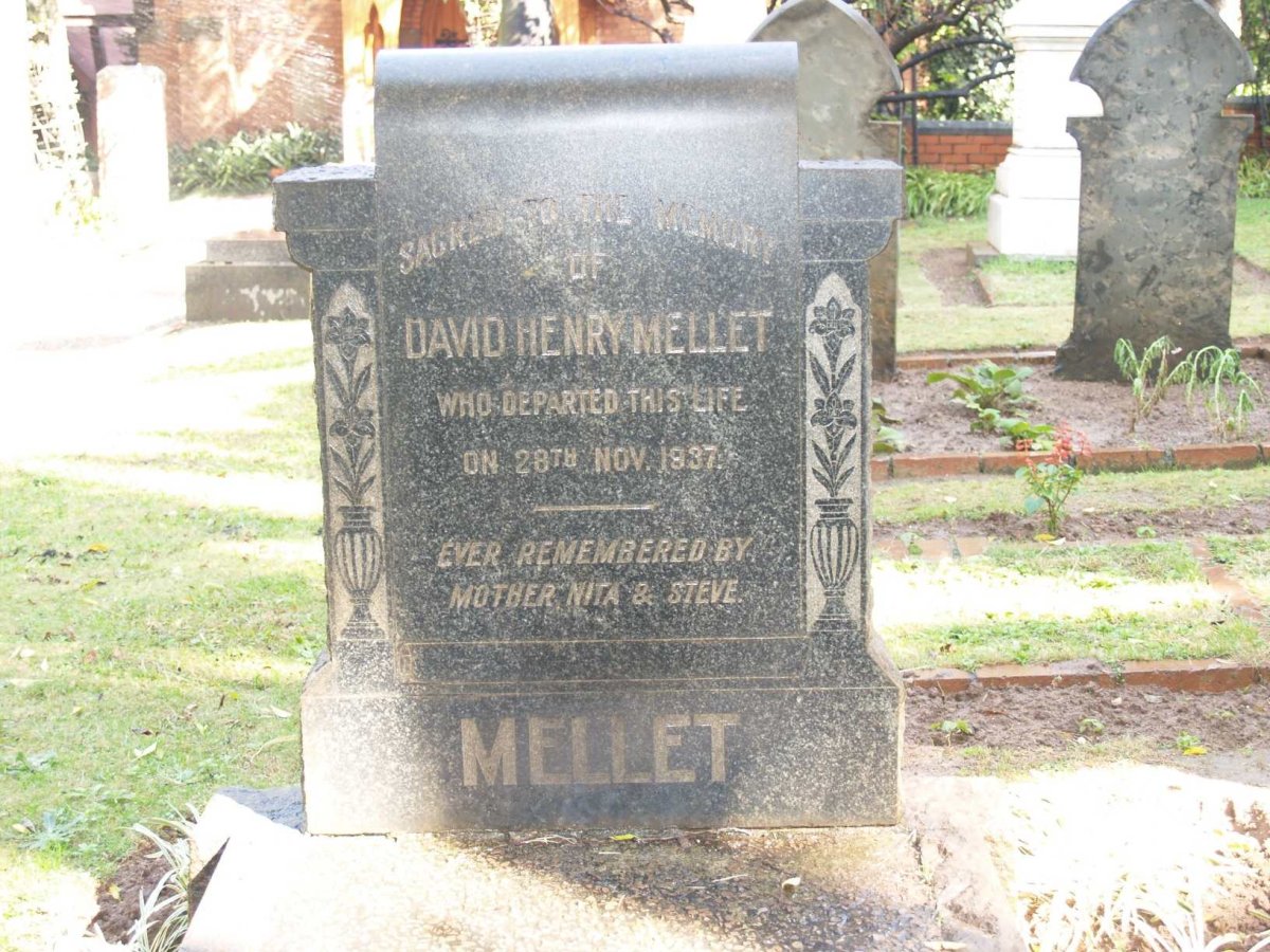MELLET David Henry -1937