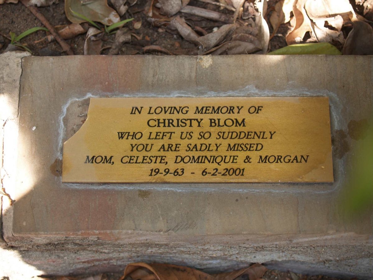 BLOM Christy 1963-2001