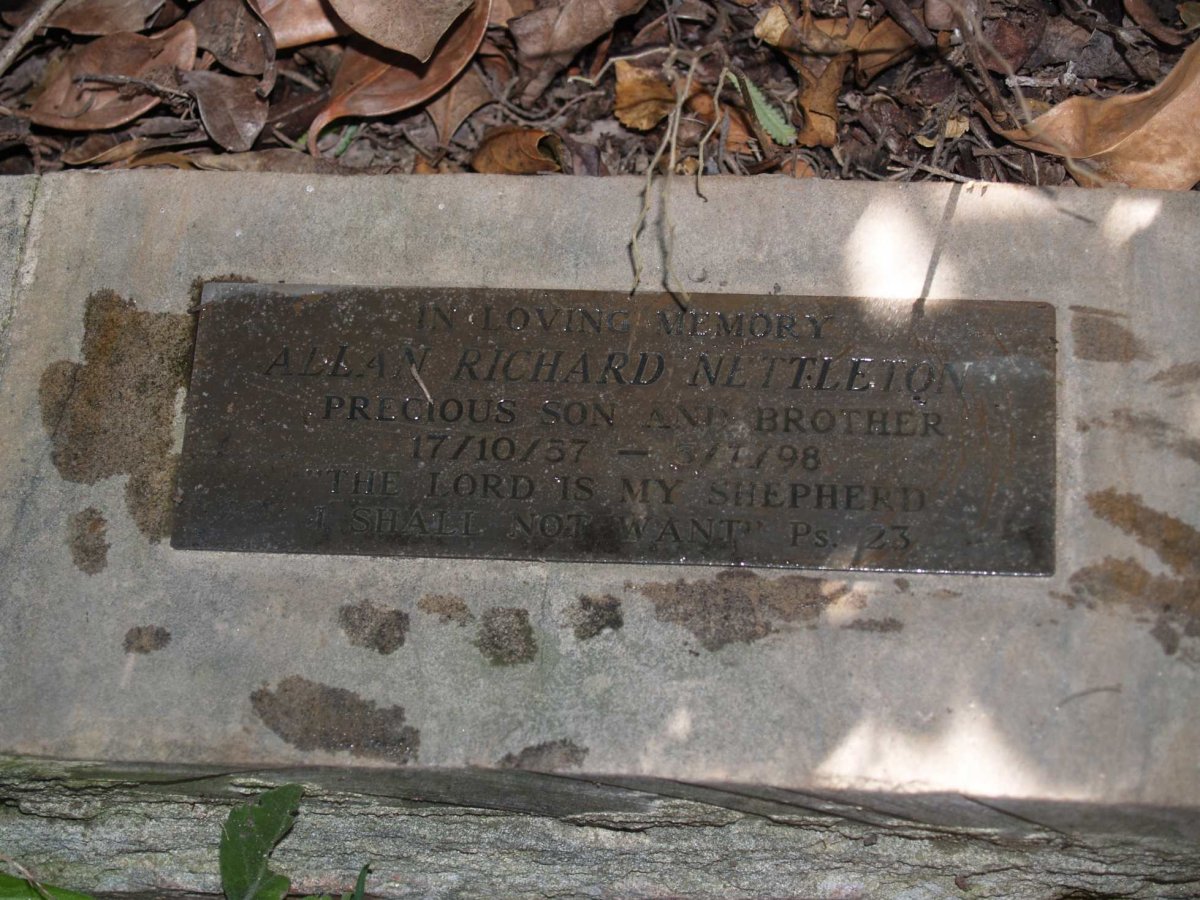 NETTLETON Alan Richard  1957-1998