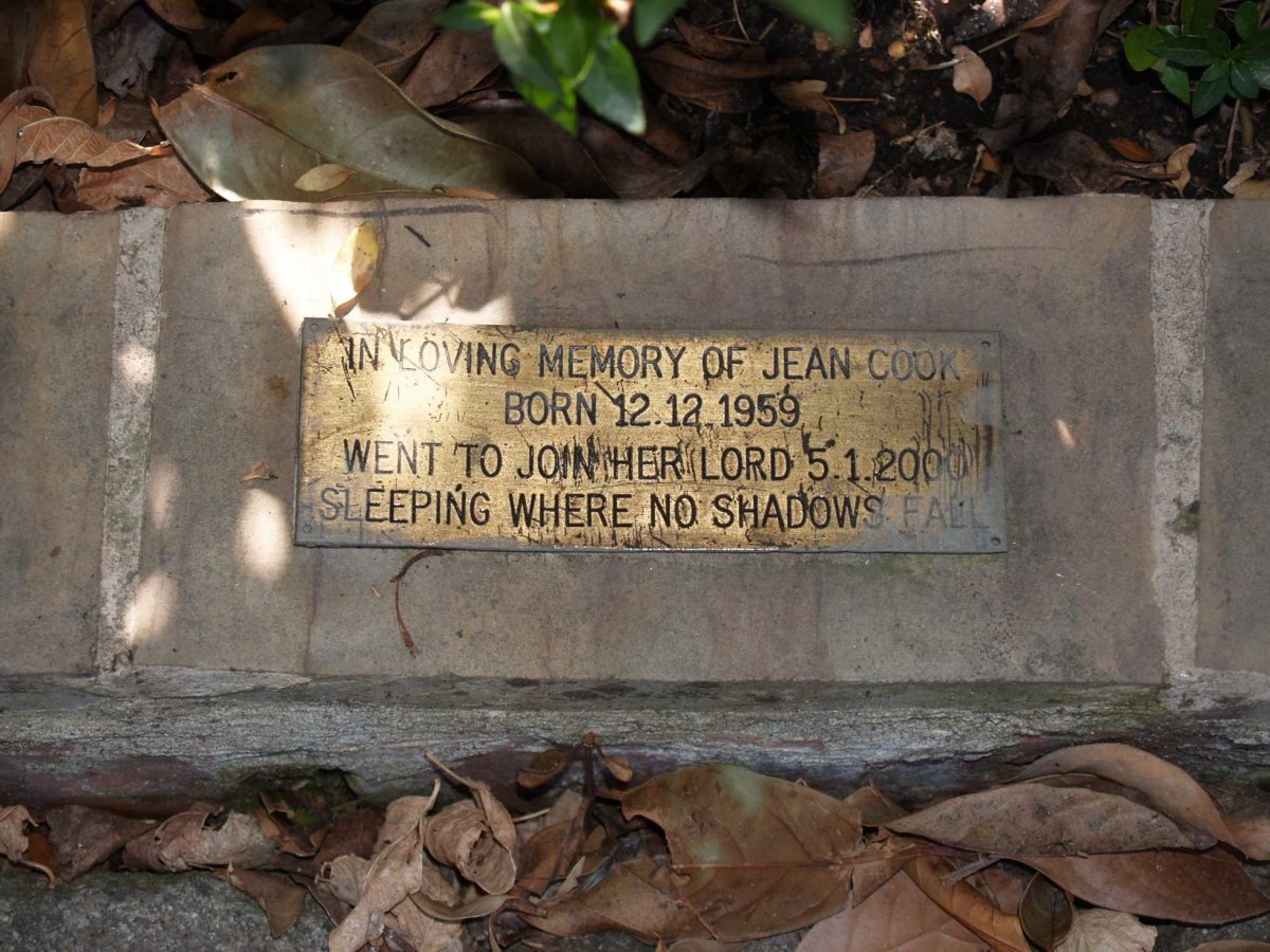 COOK Jean 1959-2000