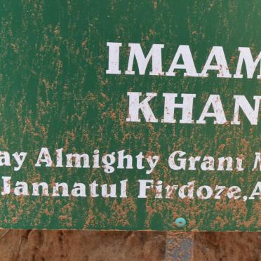KHAN Imaam