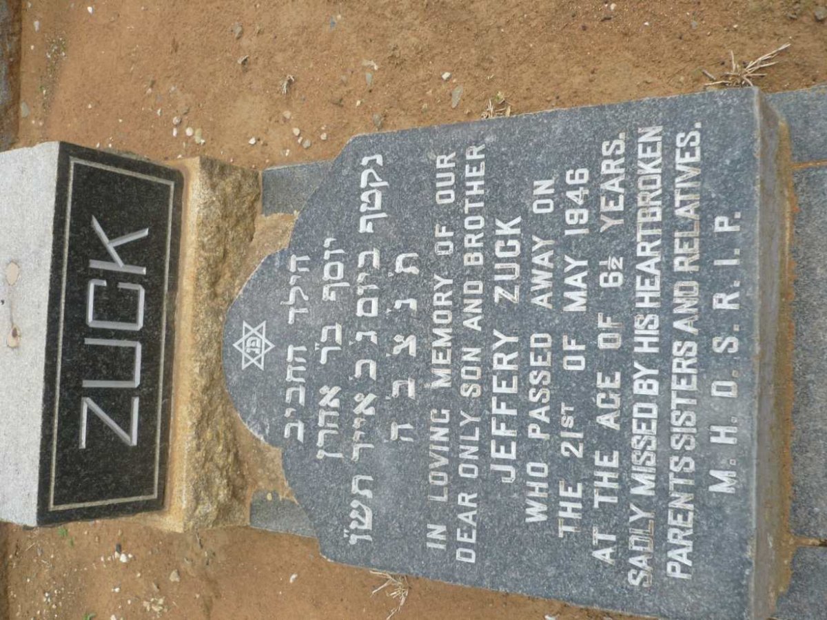 ZUCK Jeffery -1946