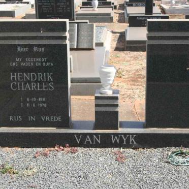 WYK Hendrik Charles, van 1911-1978