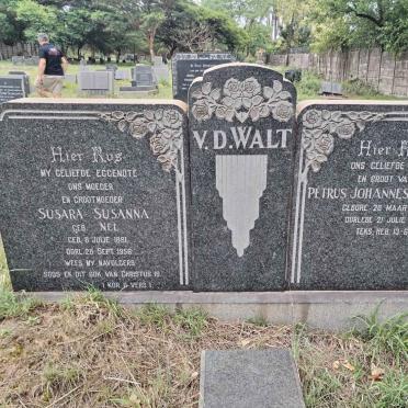 WALT Petrus Johannes, v.d. 1879-1959 & Susara Susanna NEL 1881-1956