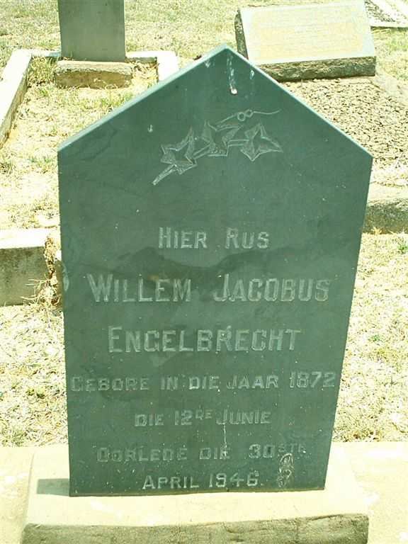ENGELBRECHT Willem Jacobus 1872-1946