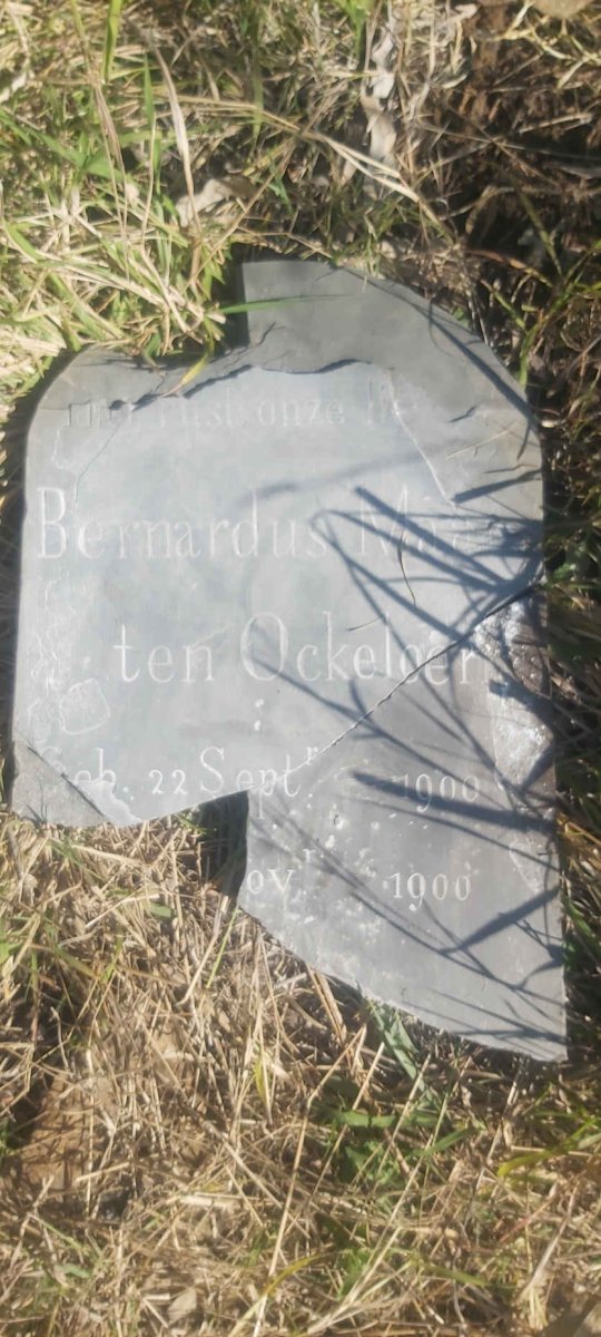 OCKELOEN Bernardus Maarten, ten 1900-1900