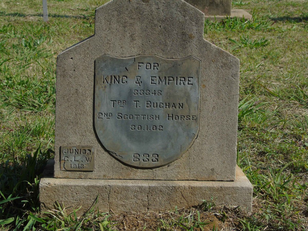 BUCHAN T. -1902 :: BUCHAN G.L.W. Junior -1913