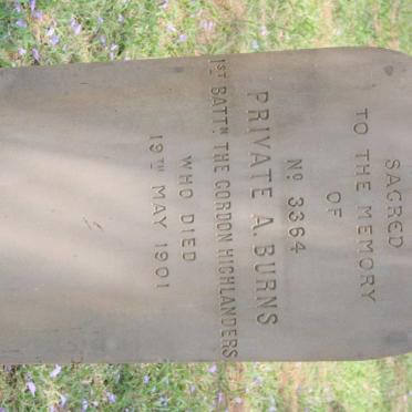 BURNS A. -1901