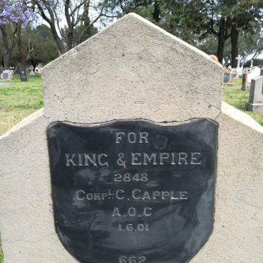 CAPPLE C. -1901