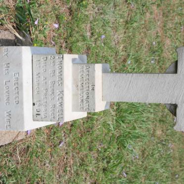 KEWELL Thomas -1901