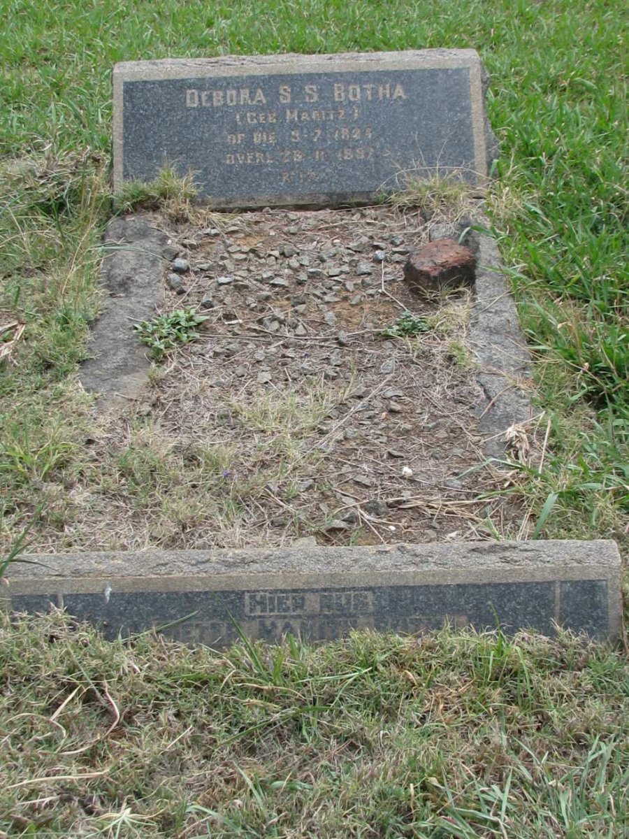 BOTHA Debora S.S. nee MARITZ 1824-1897 :: BOTHA Pieter Maritz