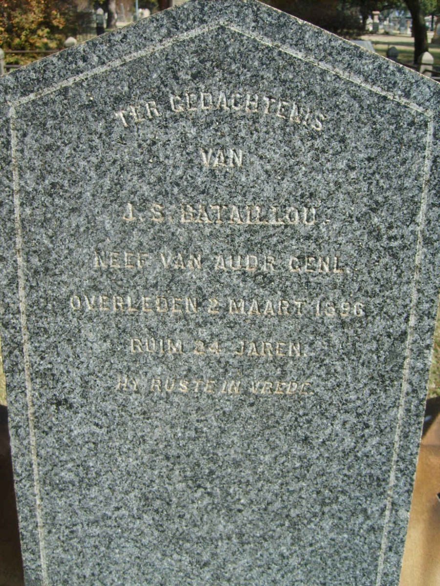 BATAILLOU J.S. -1896