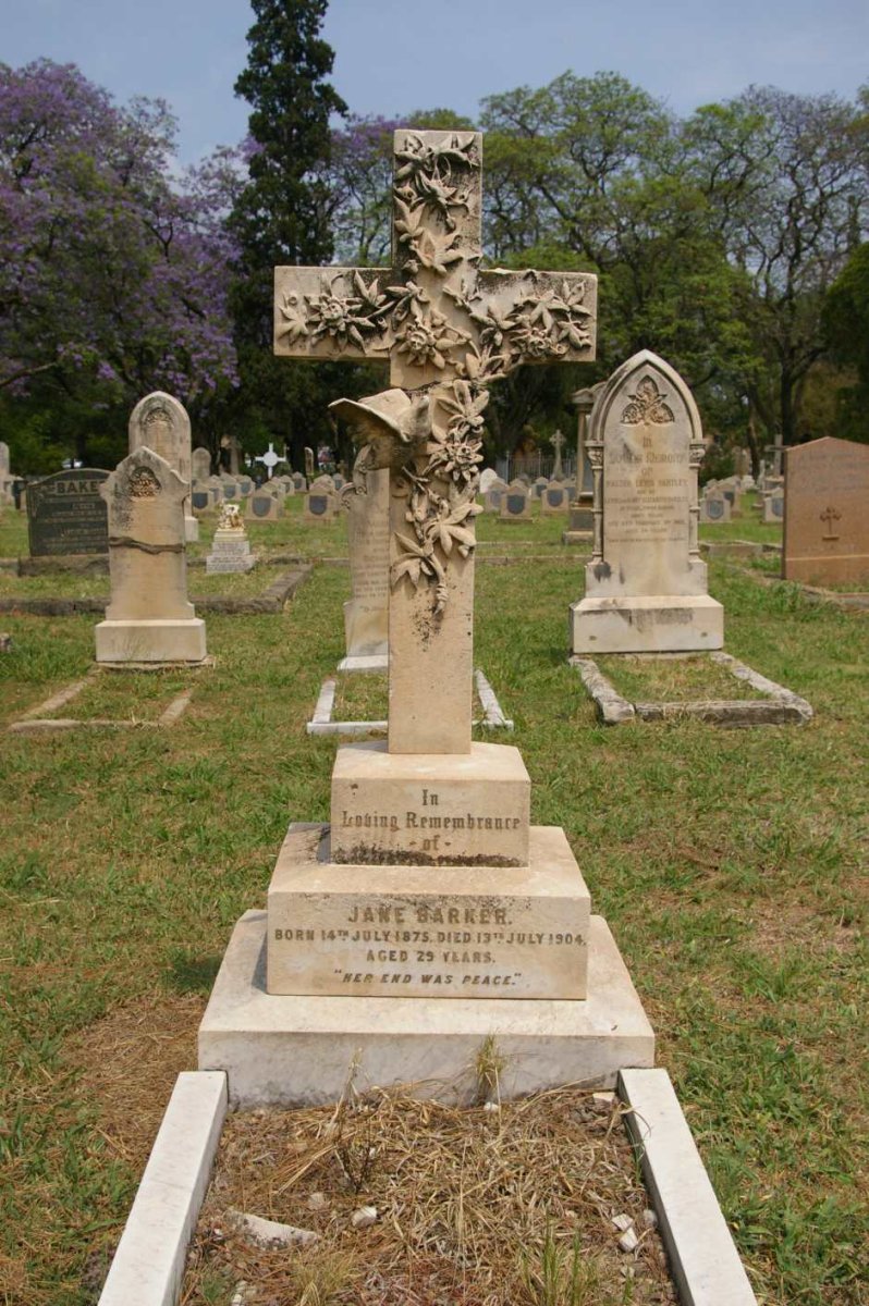 BARKER Jane 1875-1904