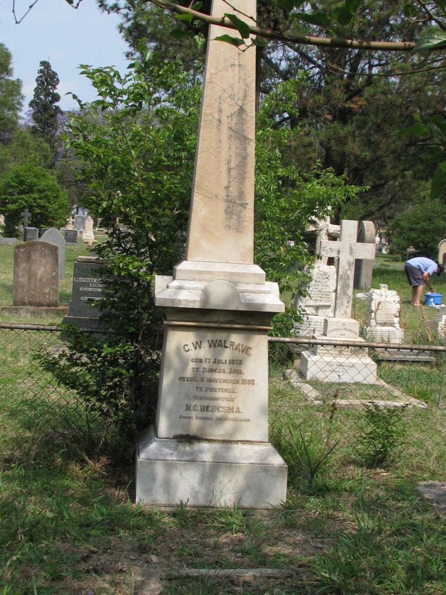 BERGSMA C.W. nee WALRAVE 1832-1892