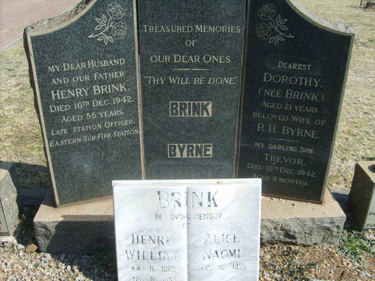 BRINK &amp; BYRNE