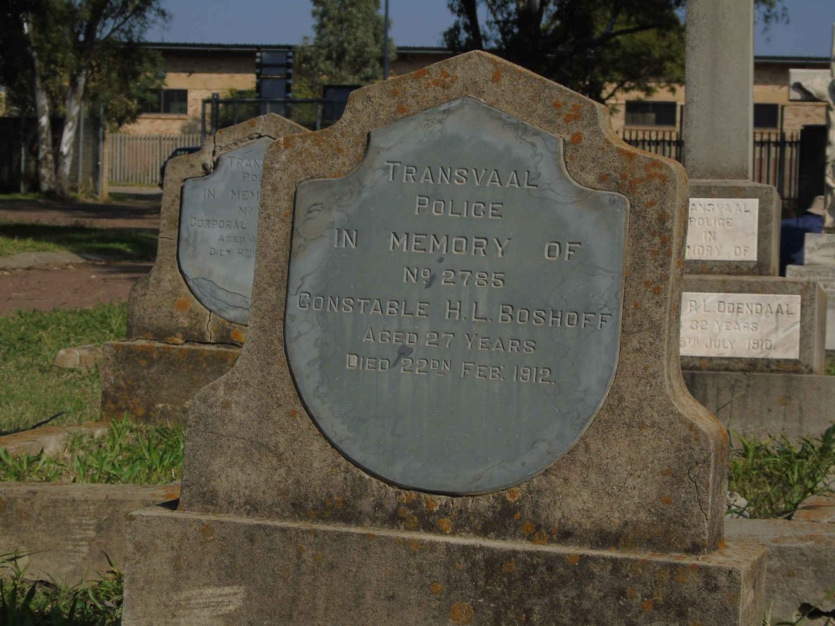 BOSHOFF H.L. -1912