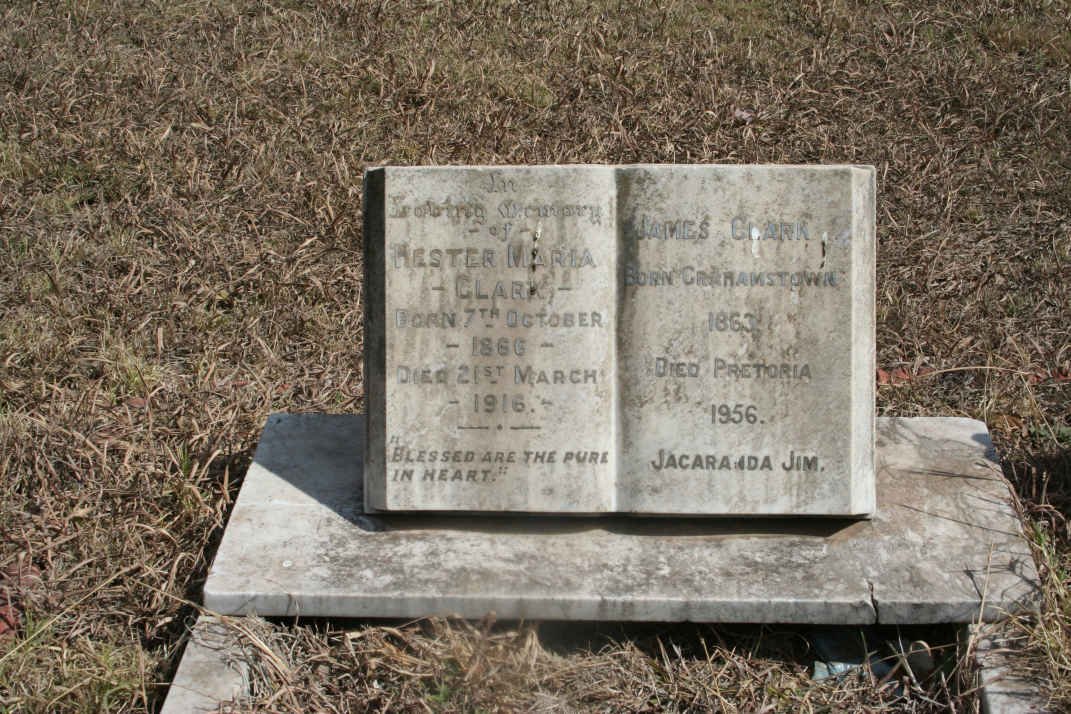 CLARK James 1863-1956 &amp; Hester Maria 1866-1916