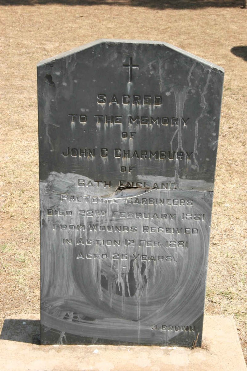 CHARMBURY John C. -1881