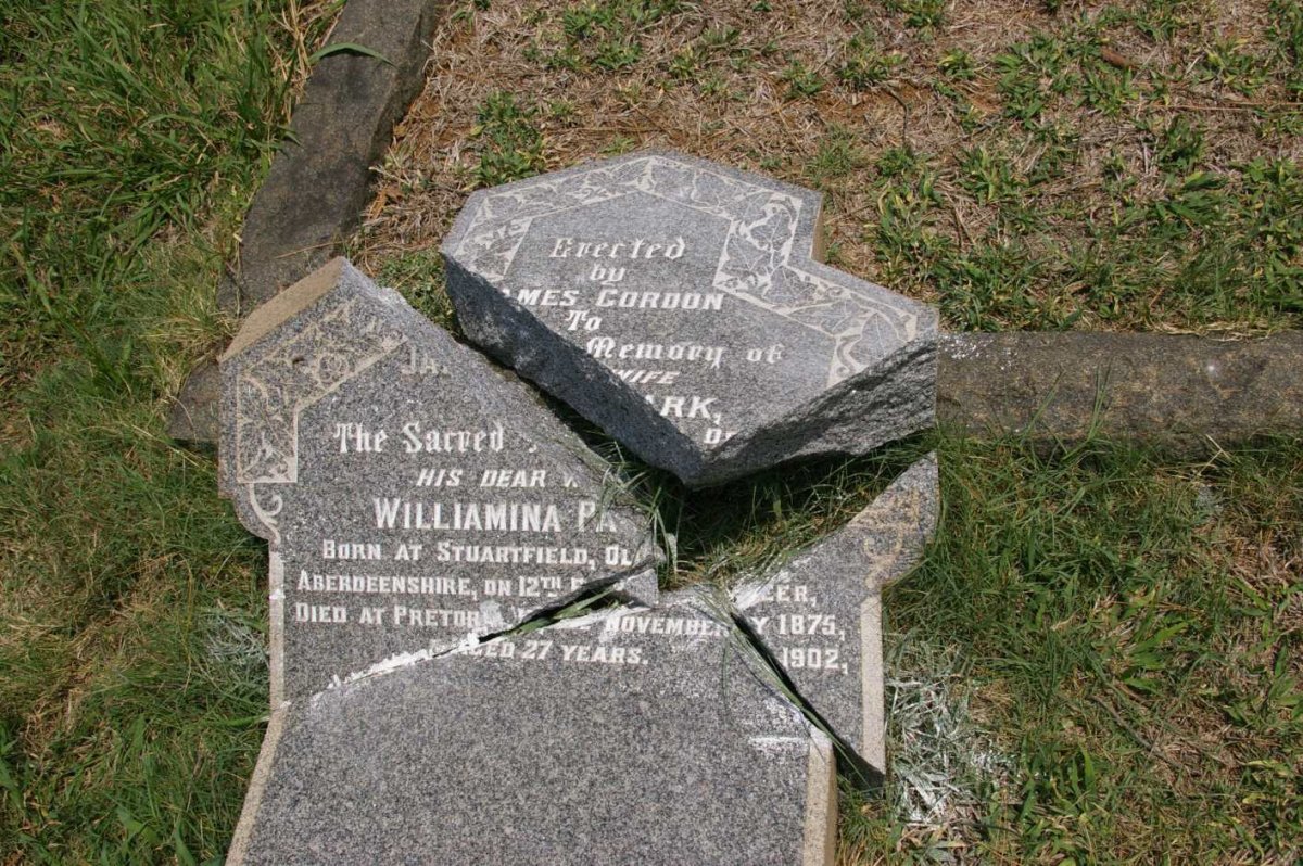GORDON Williamina nee PARK 1875-1902