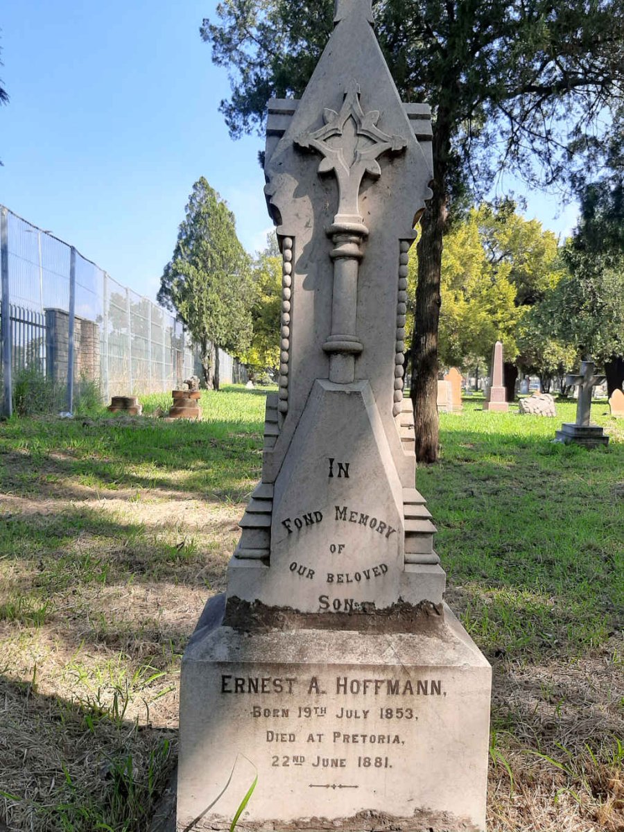 HOFMANN Ernest A. 1853-1881