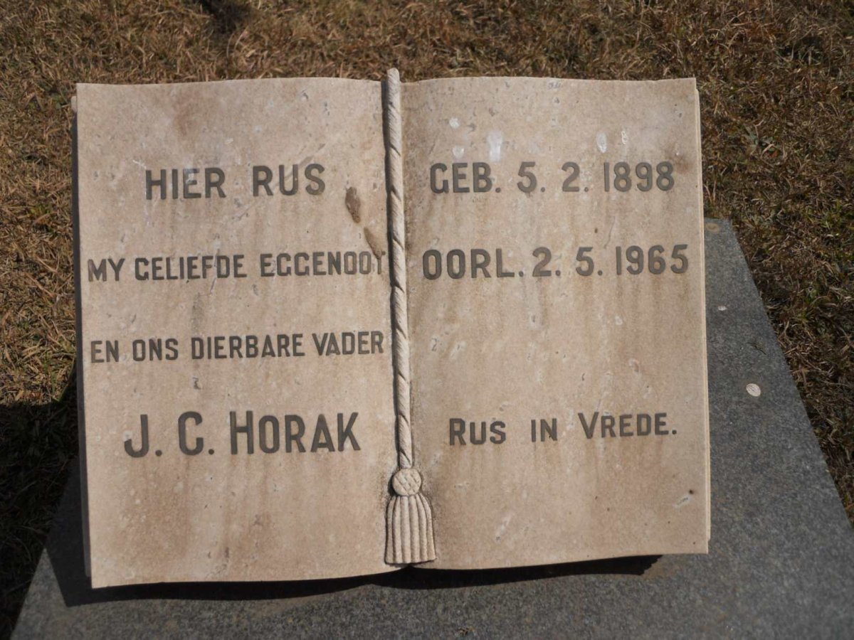HORAK J.C. 1898-1965