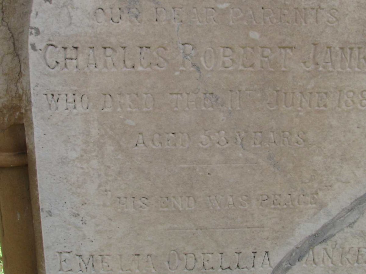JANKE Charles Robert -1888 &amp; Emelia Odellia STORBECK -1934