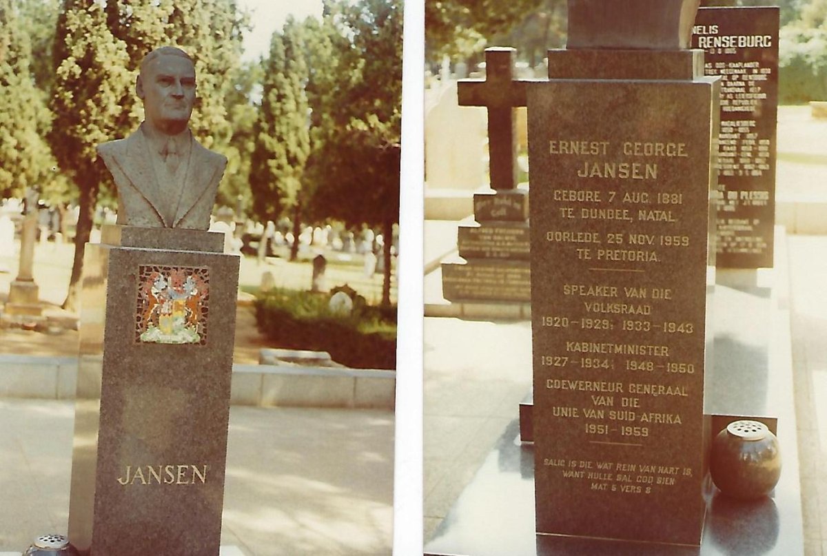 JANSEN Ernest George 1881-1959