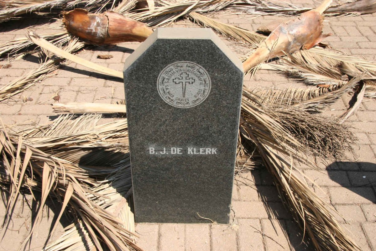 KLERK B.J., de