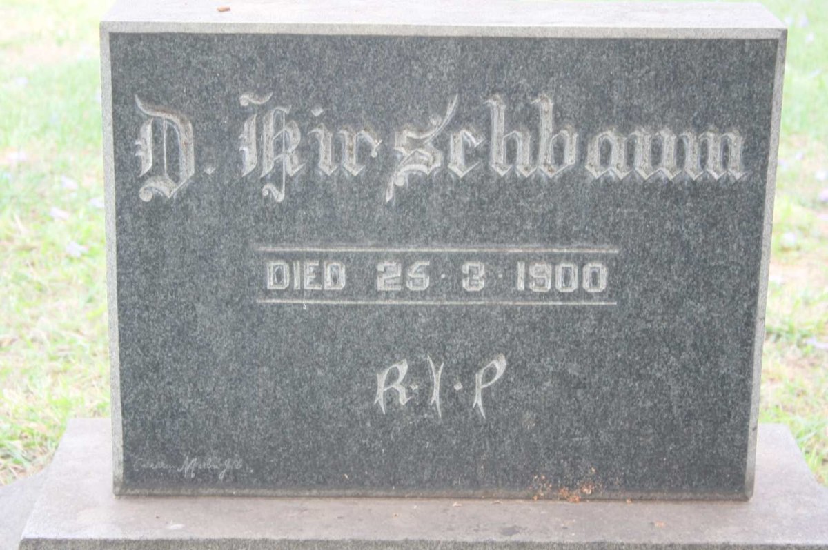 KIRSCHBAUM D. -1900