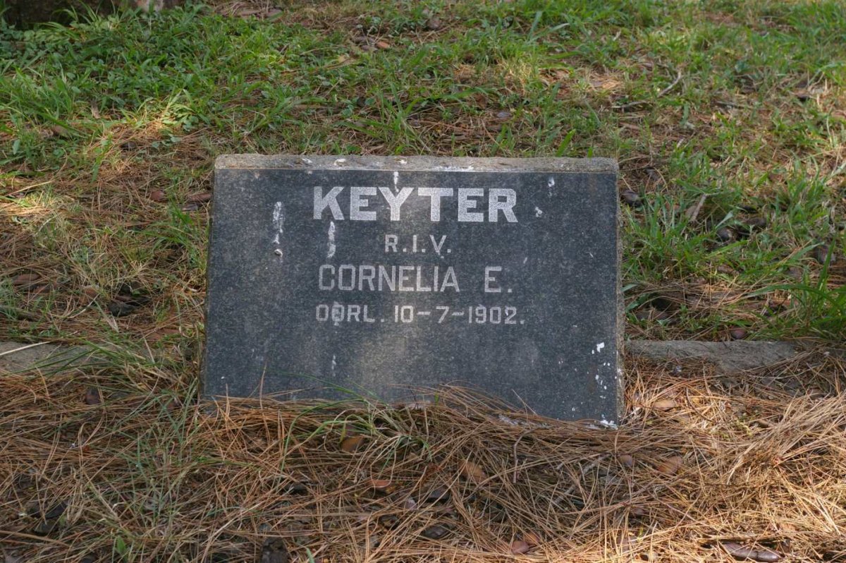 KEYTER Cornelia E. -1902