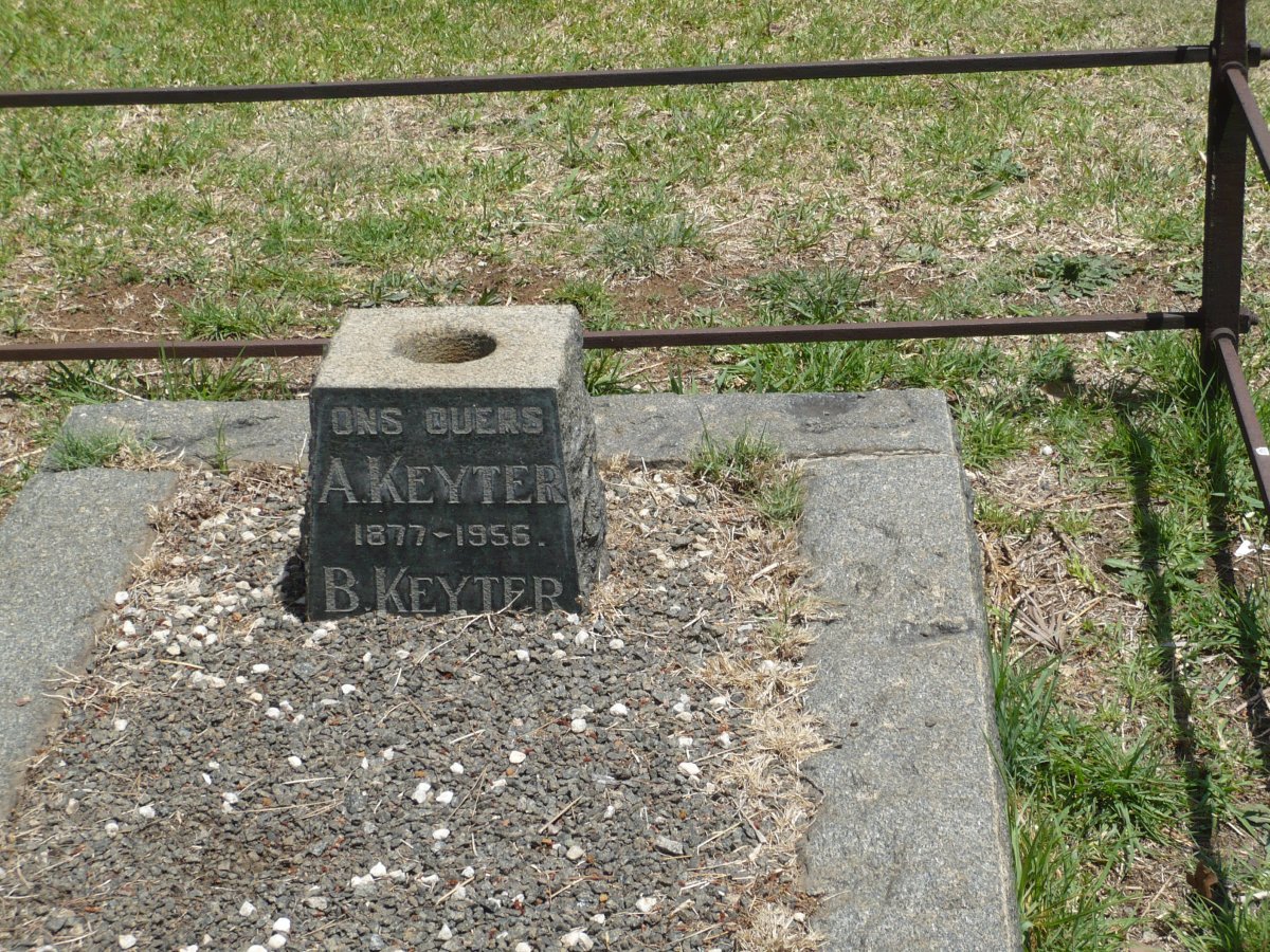 KEYTER A. 1877-1956 &amp; B.