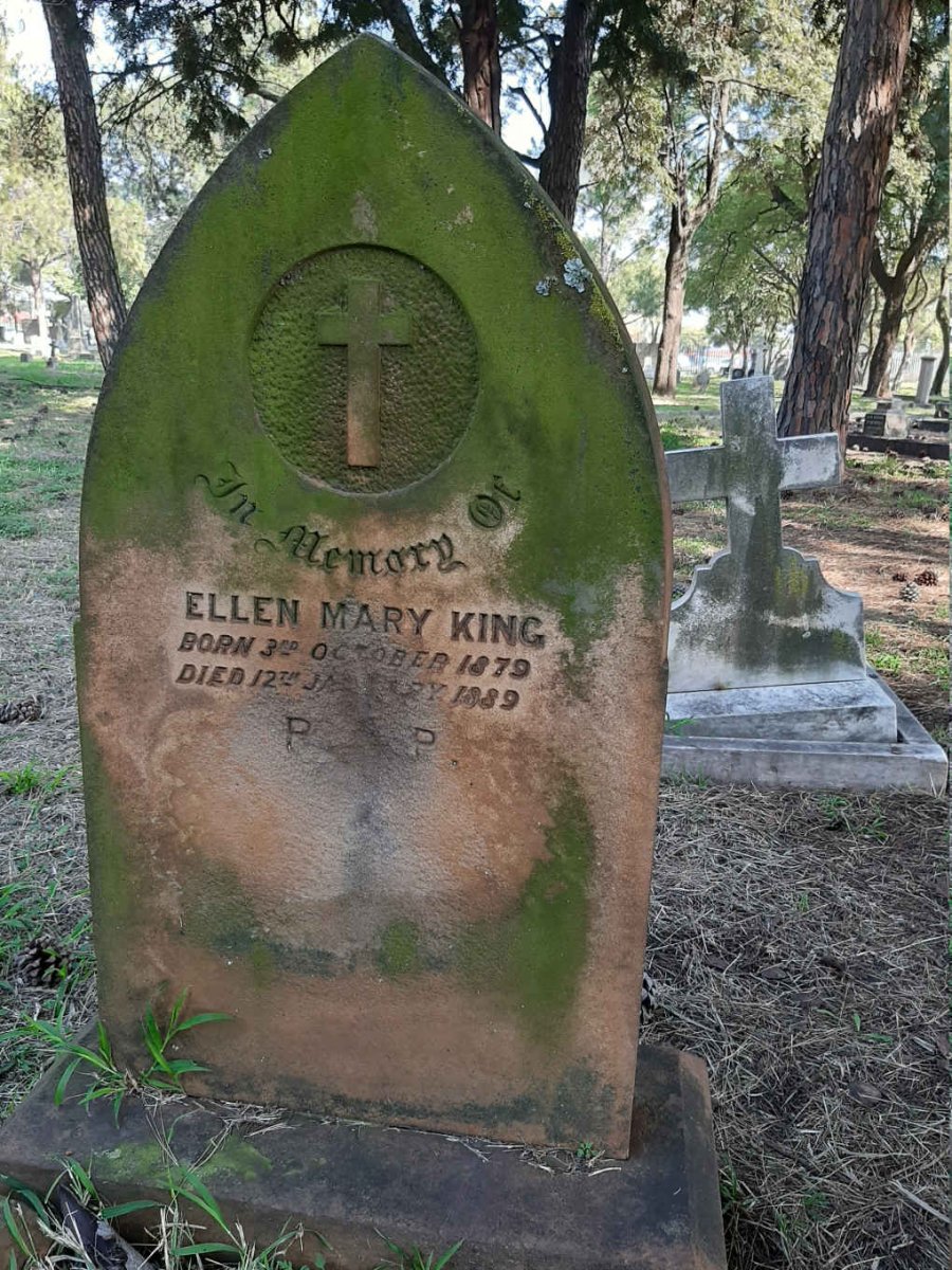 KING Ellen Mary 1879-1889