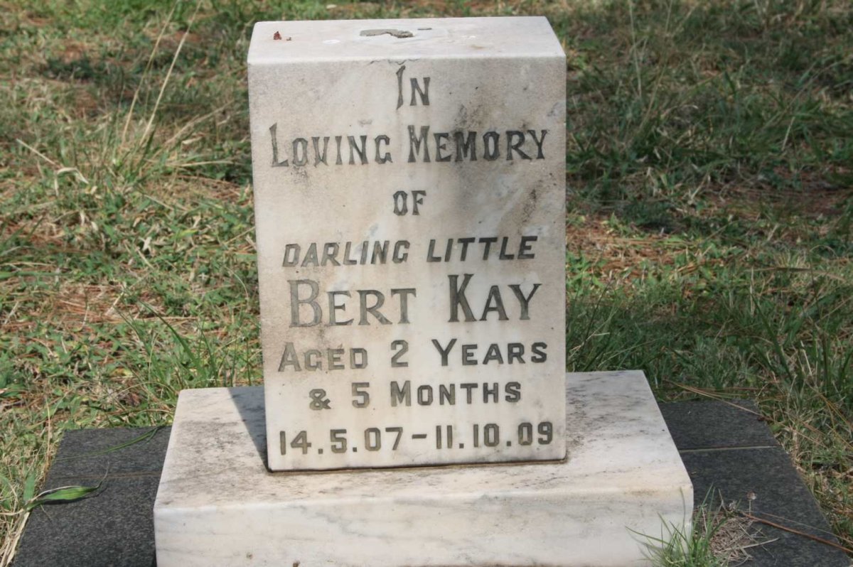 KAY Bert 1907-1909