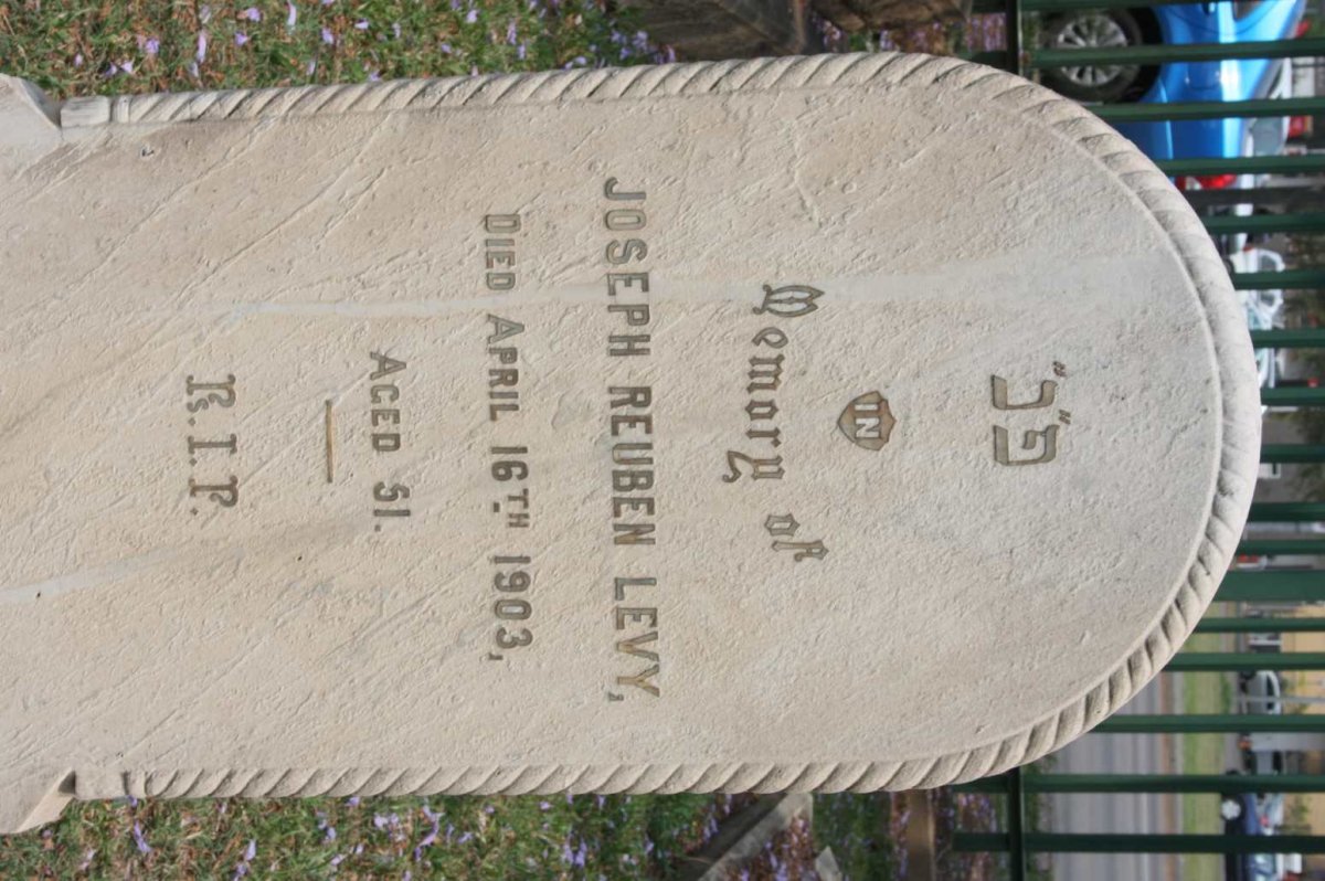 LEVY Joseph Reuben -1903