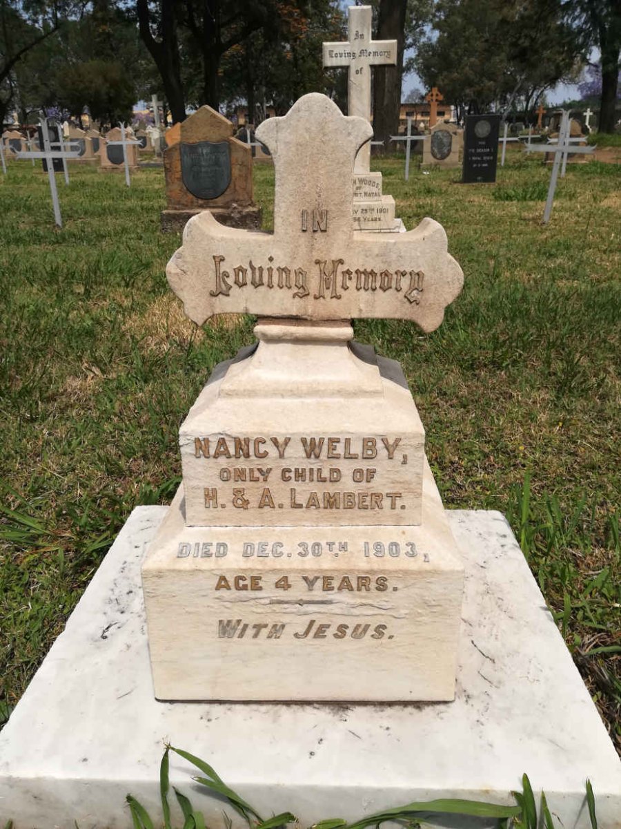 LAMBERT Nancy Welby -1903