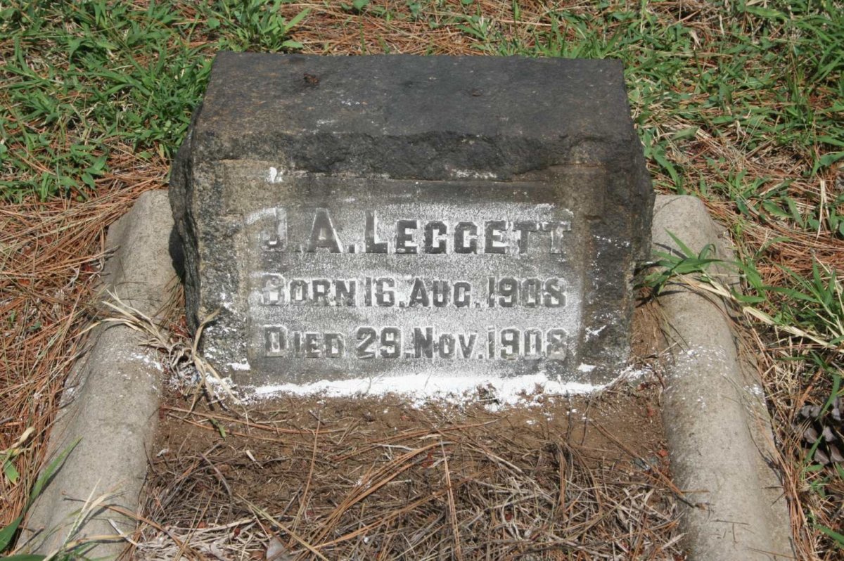LEGGET J. A. 1908-1908