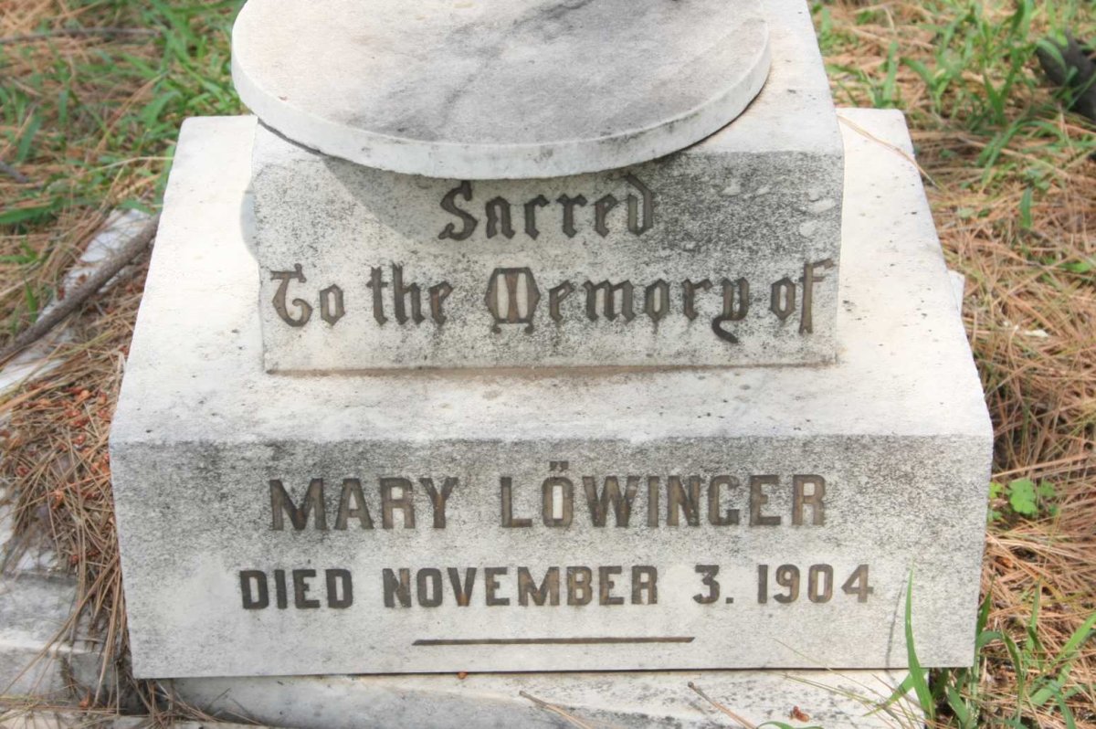 LOWINGER Mary -1904